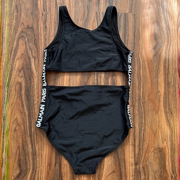 Balmain Monokini W/Logo Band Down The Sides - Picture 8 of 12